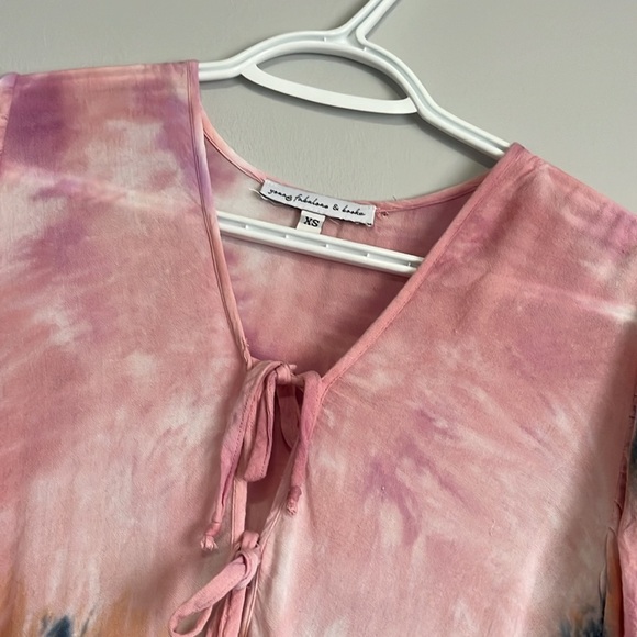 Young Fabulous & Broke dawn boho maxi Dress XS - Picture 3 of 7